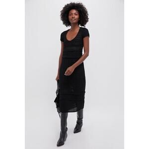 ISABEL MARANT ETOILE Black Aurore Dress Size 38 NWT Retail $790 Tuckernuck